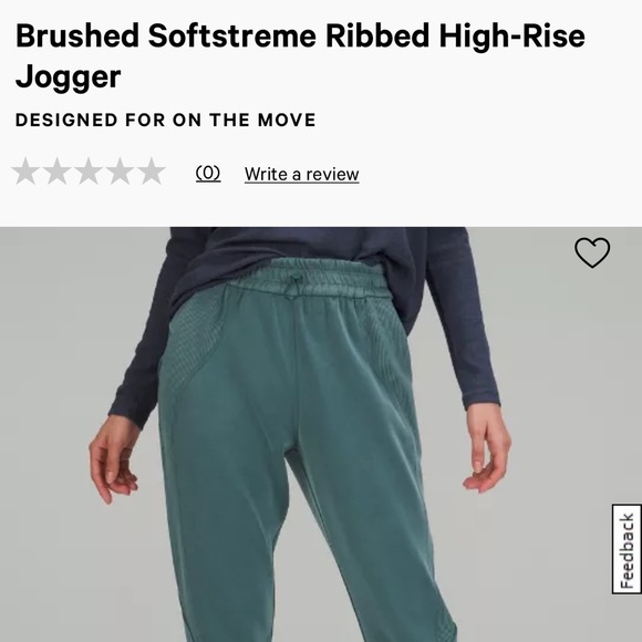 NWOT Lululemon softstream pants sz L Asian - Picture 7 of 7